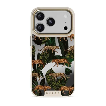 Morning Commute - Designer iPhone 17 Pro Case, Elite Mirror Light (MagSafe) / Gold
