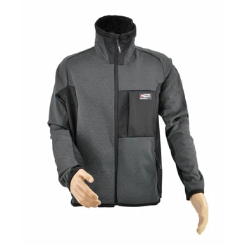 Darbinis švarkas vyrams AWTools Fleece AW02851, pilka sp., 3XL dydis