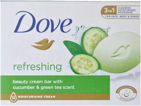 Muilas Dove Refreshing, 6 vnt. x 90 g.X12vnt.