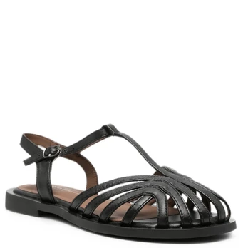 Basutės moterims, Juoda, Sandals