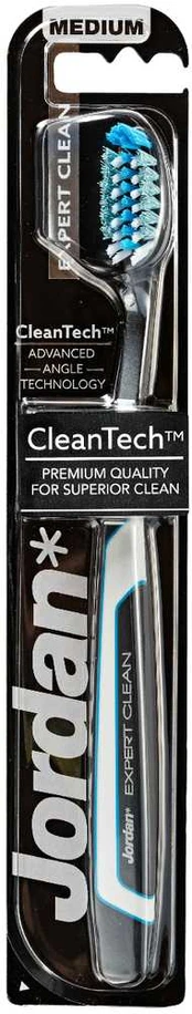 Dantų šepetėlis Jordan Expert Clean Tooth Medium 1vnt.