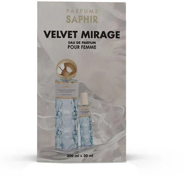 Parfums Saphir VELVET MIRAGE CASE 2 pcs