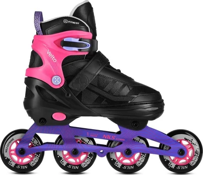 NA684 Rožinis INLINE SKATES SIZE M (35-38) NILS EXTREME
