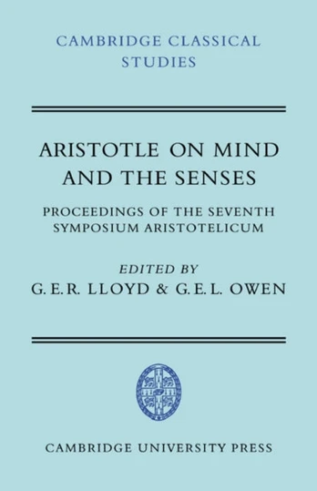 Aristotle on Mind and the Senses