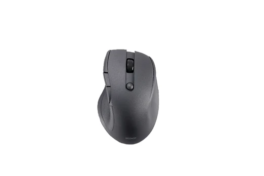 Tyli Bluetooth DELTACO pelė, 5 mygtukai, 600-1200 DPI, juoda / MS-906