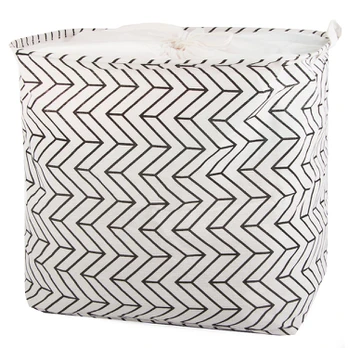 Verk Group Folding basket for laundry toys large lockable
