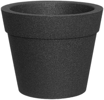 4Living Thermo planter Classic 27 cm juodas