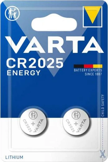 Varta Energy Battery CR2025 2 pcs.