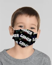 Mocco Gamer Child Cotton Face Mask Multiple Use 15x25 cm kaina