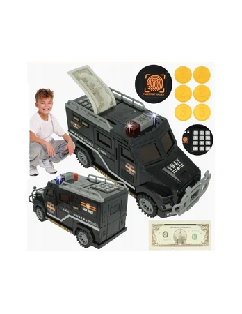 Malplay Taupyklė vaikams - automobilis seifas