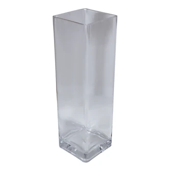 Oem Stiklo vaza 12x40cm, skaidri