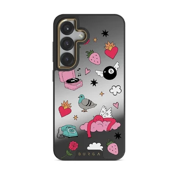Side Quest - Samsung Galaxy S25 Plus Case, Elite Mirror Dark (Magnetic) / Gold