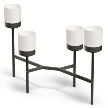 Prosperplast gėlynas BLOOMIE STAND - balta