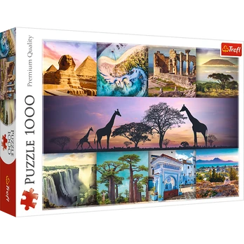 TREFL Dėlionė „Afrika“, 1000 det.