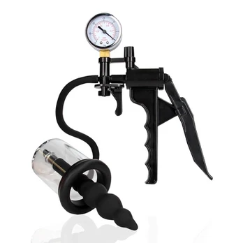 Ouch By Shots Manual Rosing Pump - Juodas