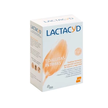Lactacyd intymios servetėlės 10 vnt