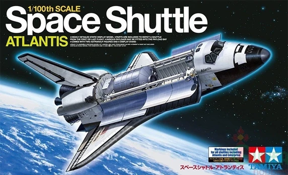 Tamiya - Space Shuttle Atlantis, 1/100, 60402