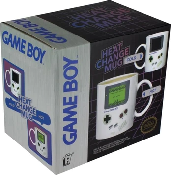 Nintendo Game Boy šilumos reaguojantis puodelis