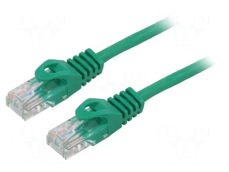 Patch cord | RJ45 plug,both sides | U/UTP | 5e | stranded | CCA | PVC