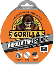 Gorilla tape Utility Silver 32m kaina