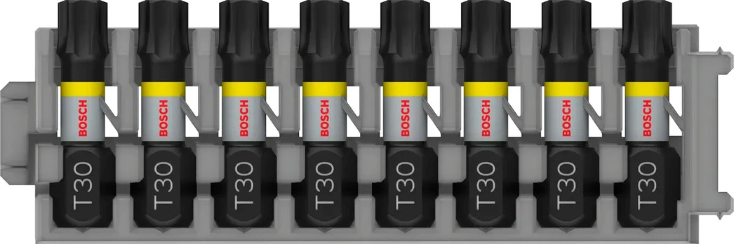 Bosch Suktuvo antgaliai T30/L25 8 vnt./Impact Control