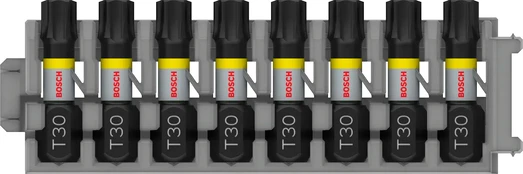 Bosch Suktuvo antgaliai T30/L25 8 vnt./Impact Control kaina