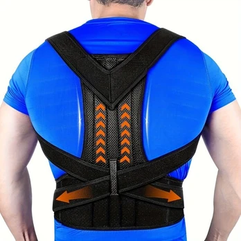 Reguliuojamas Kvėpuojantis Laikysenos Korektorius., 2XL