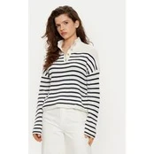 Tommy Hilfiger Megztinis WW0WW44981 Balta Relaxed Fit
