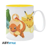 POKEMON Mug - Pikachu and starters - 460 ml kaina