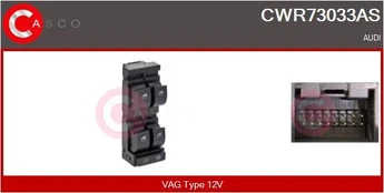 Jungiklis, lango pakėliklis CASCO CWR73033AS
