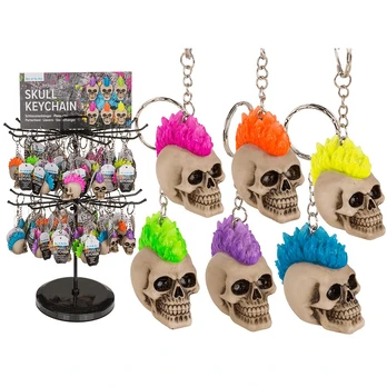 Raktų pakabukas "Skull Punk"
