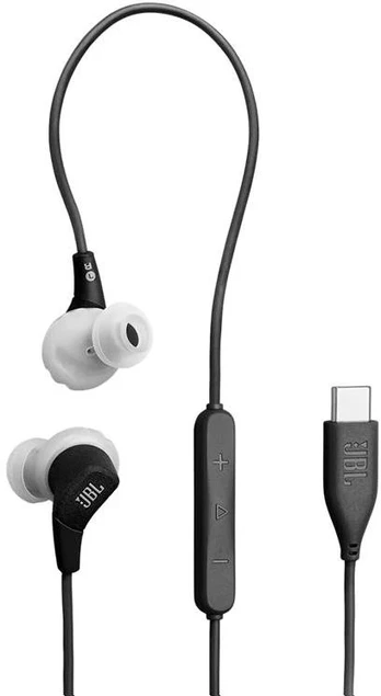 Ausinės - JBL Endurance Run 3C USB-C Juoda