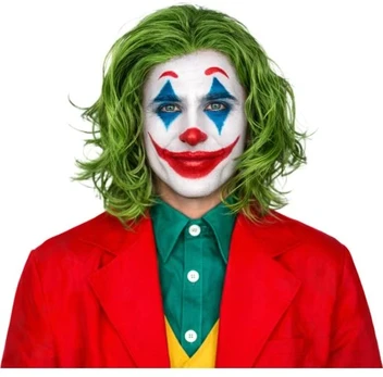 Hisab/Joker AB žaliasis klouno perukas