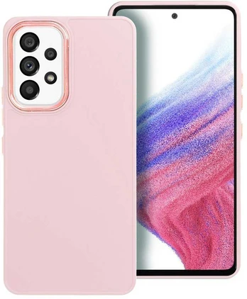 Dėklas Oem FRAME Case for SAMSUNG A53 5G powder pink