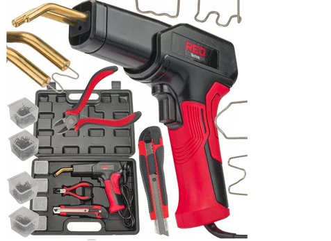 Plastiko suvirinimo aparatas Red Technic su 200 dygsnių 70W
