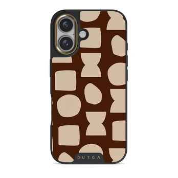 Terracotta - iPhone 16 Case, Elite Dark (MagSafe) / Gold