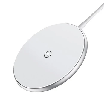 Wireless double charger Choetech T580 15W  (white)