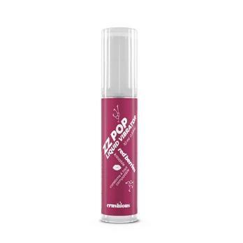 CRUSHIOUS ZZ POP skystas vibratorius su raudonųjų uogų aromatu 10 ml