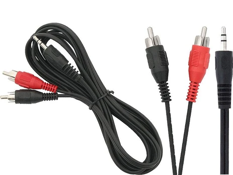 Blow Kabelis 3.5 AUX - 2xRCA 2.5m