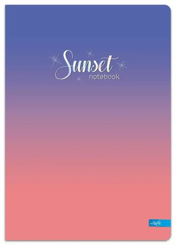 Sąsiuvinis(platus) A5 32lap. 80g SUNSET lang.