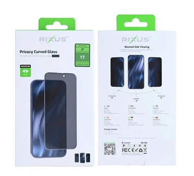 Rixus apsauginis stiklas iPhone 17