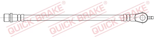 QUICK BRAKE QB58.004 Brake hose