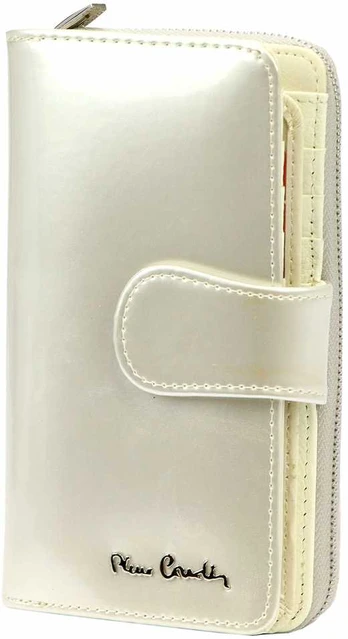 Piniginė Pierre Cardin 07 SHINY 116, smėlio spalvos