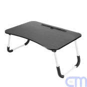 Desk for laptop uniwersal FD-2 black kaina