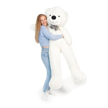 Didelis baltas meškinas, 180cm