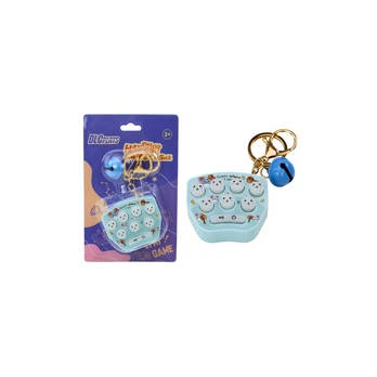 Lean Toys Electronic Pocket Game Keychain Pop It Arcade Mėlyna