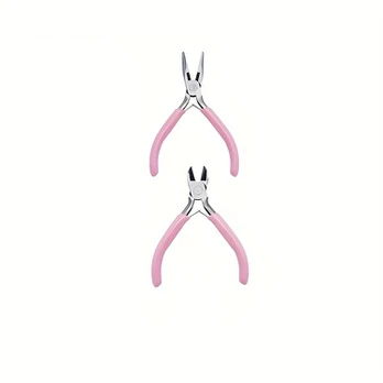 Įrankių rinkinys, 2pcs/1set pink pliers
