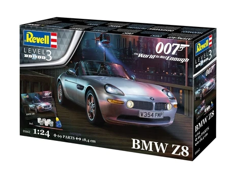 Konstruktorius Revell James Bond 007 BMW Z8 05662, plastikas