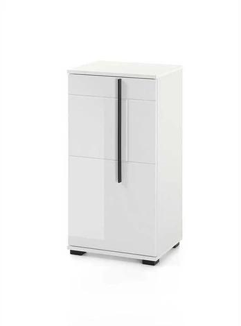 Apatinė vonios spintelė Cantara, 88 cm, baltas blizgesys