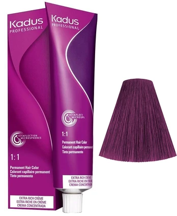 Plaukų dažai Kadus Professional Permanent Color, 5/6, 60 ml